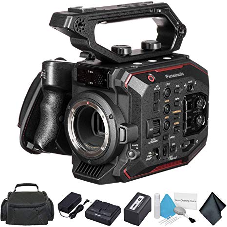 Panasonic AU-EVA1 Compact 5.7K Super 35mm Handheld Cinema Camera Body AU-EVA1PJ - Bundle