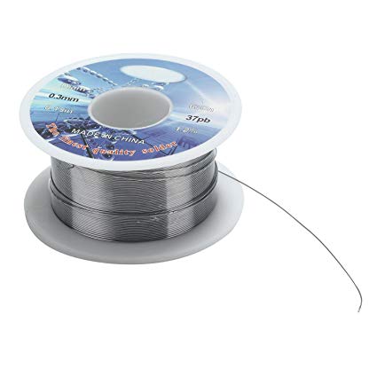 eFuture(TM) 10m 0.3mm Tin Lead Rosin Core Solder Soldering Wire Reel  eFuture's nice Keyring