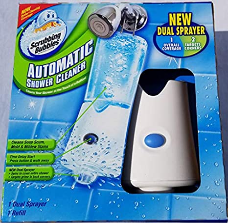 Scrubbing Bubbles Automatic Shower Cleaner Kit with 34 oz Bottle
