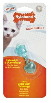 Nylabone Kitten Chew 'n Teethe Kitty Binkie