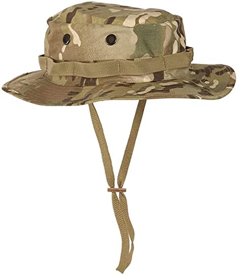 US Army Style Olive Green Rip Stop Jungle Boonie Hat