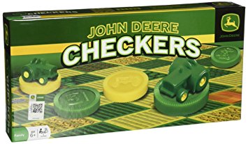 MasterPieces Puzzle Company John Deere Classic Checkers Board Game