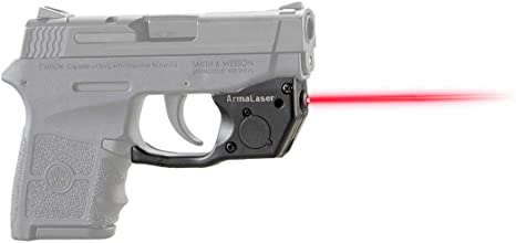 ArmaLaser TR24 Designed to fit S&W Bodyguard 380 Red Laser Sight Grip Activation