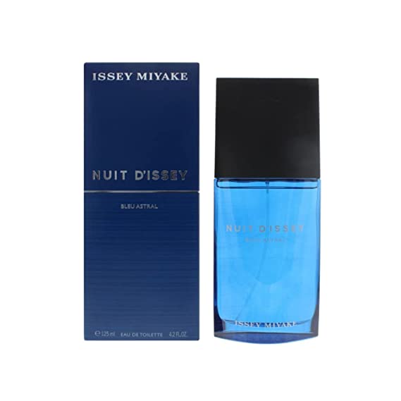 Issey Miyake Nuit D'Issey Blue Astral Eau de Toilette Spray for Men, 4.2 Ounce
