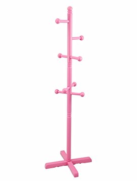 Frenchi Home Furnishing Kids Coat Rack, Pink