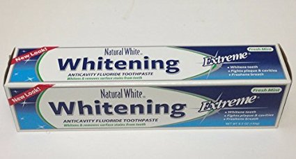 Natural White Extreme Whitening Toothpaste