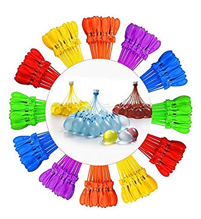 Tiny Balier Water Balloons 12 Pack 440 Balloons Easy Quick Fill for Splash Fun Kids and Adults Party Pool with in 60 Seconds k2