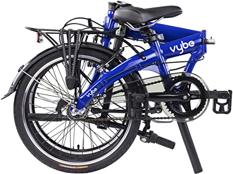 Dahon VYBE I3 Folding Bike, Lightweight Aluminium Frame 3-Speed Shimano Gears 20” Foldable Bicycle for Adults