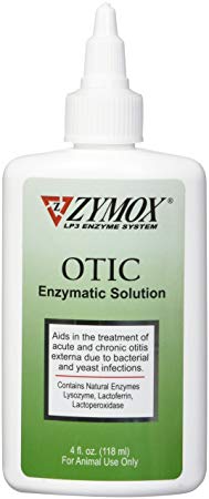 Zymox Otic Enzymatic Pet Ear Treatment without Hydrocortisone