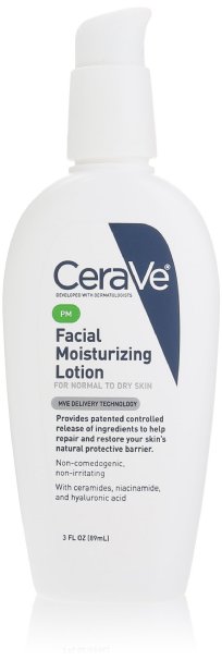 CeraVe Facial Moisturizing Lotion Pm-Normal to Dry Skin for Unisex-3-Ounce