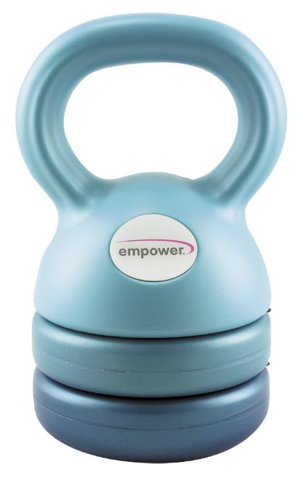 Empower 3in1 Adjustable Kettlebell, comfort grip easy adjustable weight