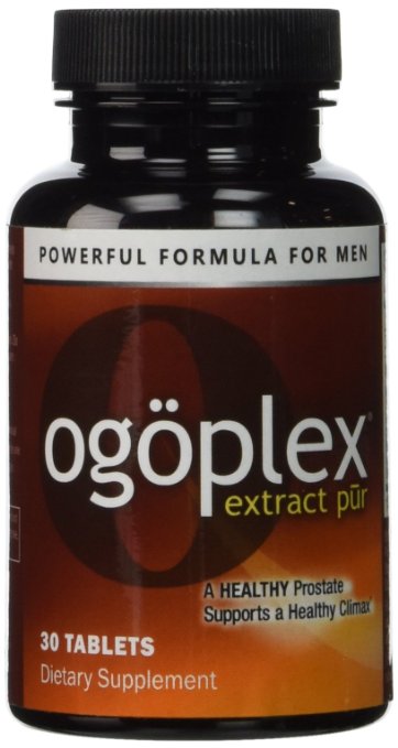 Ogoplex | Patented Graminex Swedish Flower Pollen, Saw Palmetto, Phytosterols & Lycopene - Male Prostate & Climax Enhancement Supplement - 1 Bottle (30 Tablets)