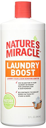 Nature's Miracle Laundry Boost Stain and Odor Additive, 32 oz (P-5556)