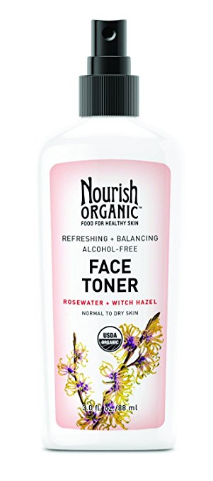 Nourish Organic Refreshing & Balancing Face Toner, 3 Ounce