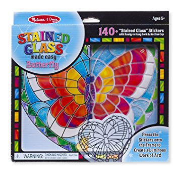 Melissa & Doug Stained Glass Made Easy - Butterfly