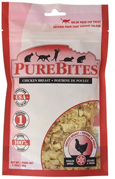 PureBites Chicken Breast Freeze-Dried Treats Cats