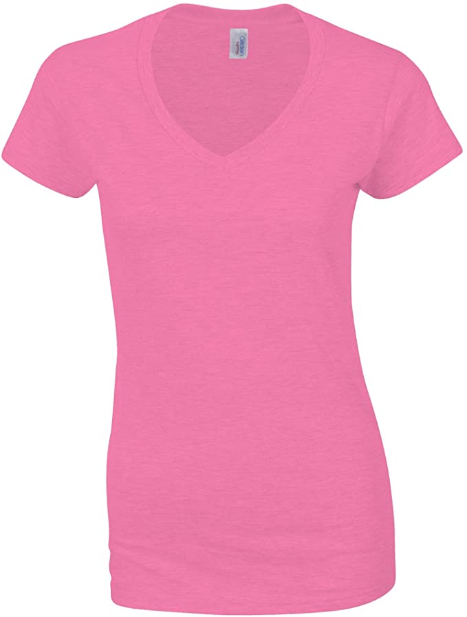 Gildan Ladies Soft Style Short Sleeve V-Neck T-Shirt