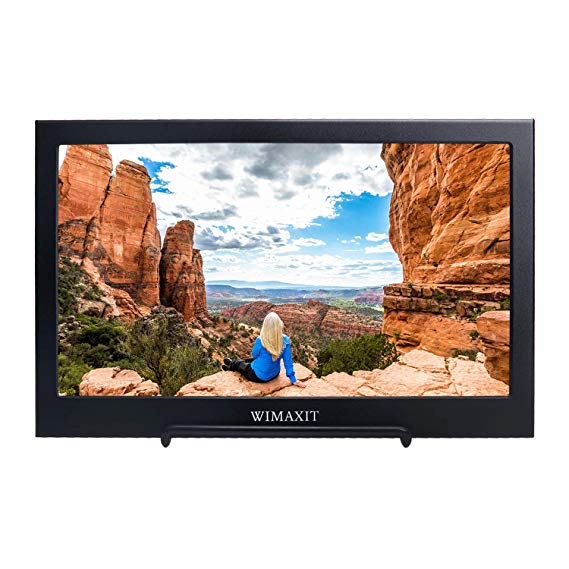 WIMAXIT Portable Monitor,11.6 Inch 1920X1080 16:9 Display,USB Powered HDMI Monitor Ultra-slim Dual Speakers Screen for PS3/PS4/X box/Raspberry PI/Switch/PC