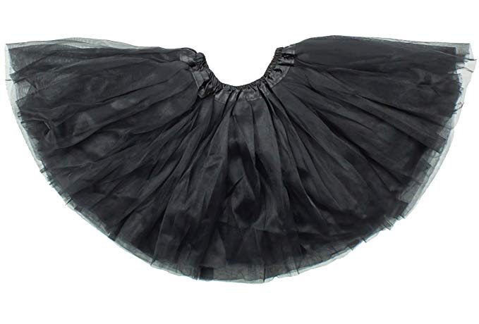 Dancina Classic Tutus for Girls Dress up Tulle Skirt Ages 2-7 & Big Girls 8-13