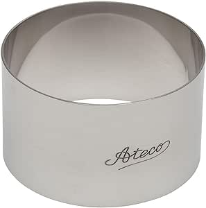 Ateco 4901 Stainless Steel Round Form, 3-Inch by 1.75-Inch