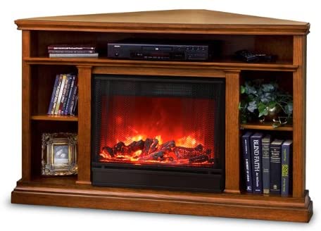 Real Flame Churchill Electric Fireplace, Oak