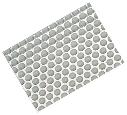 Hafele Undersink matting, 1150 mm W x 625 mm D (451/2 inch W x 24-5/8 inch D), polystyrene, gray, stainless