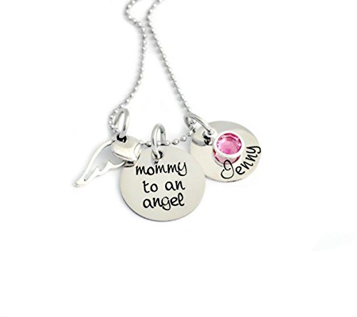 Memorial Necklace - Mommy To An Angel