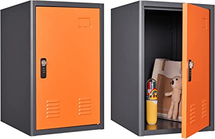 KAER Locker Storage Cabinet,Lockable Storage Cabinet,Metal Locker Storage Cabinet With1 Doors, 19.6" H Cabinet Organizer, for School, Office, Home,Preschool,Garage,Storage Room- Assembly Required