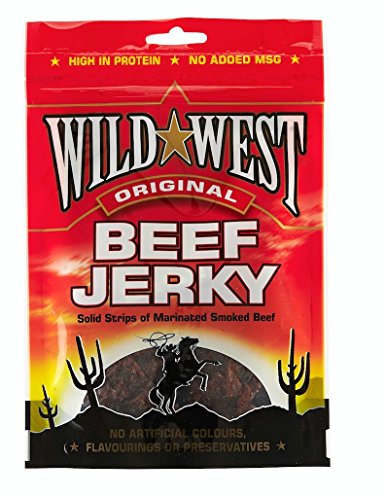 Wild West Beef Jerky Original 25g (Pack of 12)
