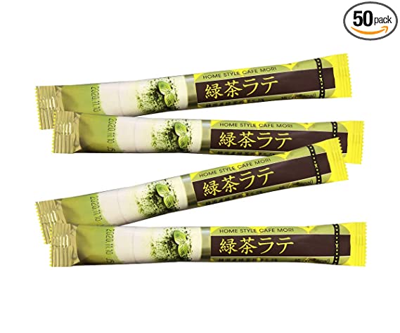 Jardin Home Style Cafe Mori Green Tea Latte Instant Mix Packets 15g (50 Sticks)