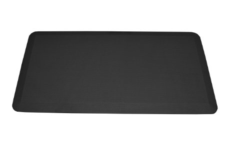 Royal Anti-Fatigue Comfort Mat - 20 in x 39 in- Multi Surface All-Purpose Luxurious Comfort - For Kitchen Bathroom or Workstations - Black