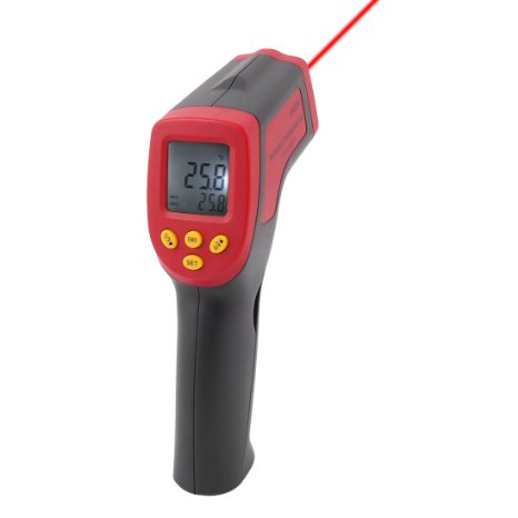 sourcingmap Laser Temperature Gun Non-contact Infrared IR Thermometer