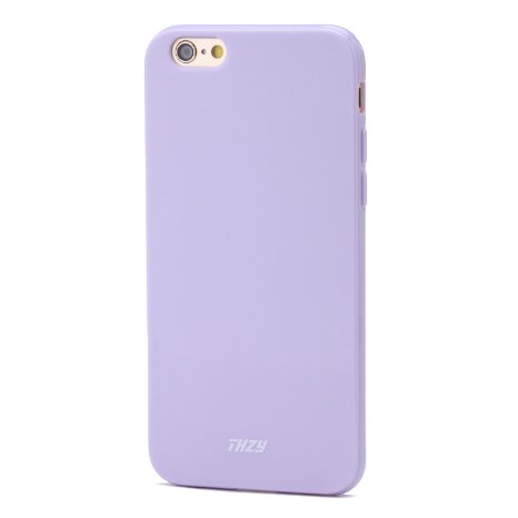 iPhone 6 Case - THZY Protective Case Bumper Soft TPU Back Cover for iPhone 6 47 inches Fragrant LavenderShock AbsorbentUltra Thin Light WeightScratch-ResistantPerfect Fit