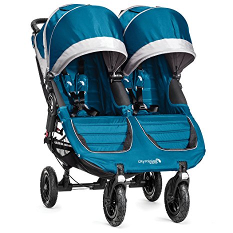 Baby Jogger 2014 City Mini GT Double Stroller, Teal/Gray