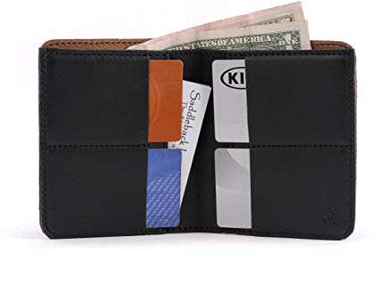 Saddleback Leather Co. Large Leather Bifold Wallet For Men RFID-Shielded Includes 100 Year Warranty