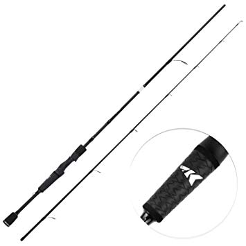 KastKing Crixus Fishing Rods,IM6 Graphite Spinning Rod & Casting Rod W/Zirconium Oxide Ring Stainless Steel Guides, SuperPolymer Handle