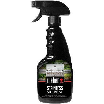 Weber Stainless Steel Grill Polish - High Quality Exterior BBQ Grill Shine