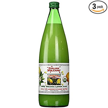 Volcano Juice Lemon Org 33.8 oz (pack of 3)