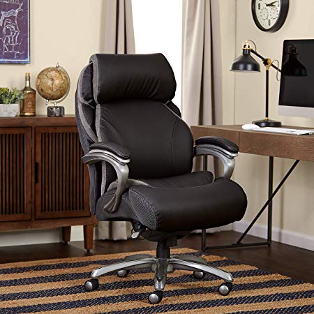 Serta at Home Big and Tall Smart Layers Executive Office Chair with Air Technology-Tranquility, 44954