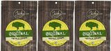 Original All Natural Buffalo Jerky - 3 PACK - The Best Wild Game Bison Jerky on the Market - 100 Whole Muscle Buffalo - No Added Preservatives No Added Nitrates and No Added MSG - 6 total oz