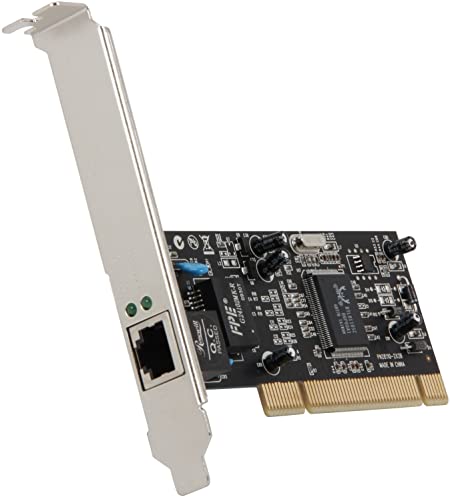 Rosewill 10/100/1000 Mbps Ethernet Card, Network Adapter Card, Network Interface Card (NIC), Gigabit RJ45 PCIe Card with 5 Speed control and Power Saving for Servers