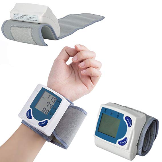 Automatic Wrist Watch Heart Rate Monitor
