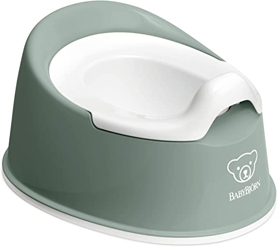 BABYBJÖRN Smart Potty, Deep Green/White