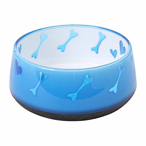 Dogit Home Non-Skid Pet Bowl, 20-Ounce, Blue