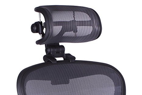 Engineered Now Headrest for Herman Miller Aeron Chair (H3 for Remastered, Graphite)