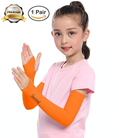 SHINYMOD UV Protection Cooling or Warmer Arm Sleeves for Men Women Kids Sunblock Protective Gloves Running Golf Cycling Driving 1 Pair/3 Pairs/5 Pairs Long Tattoo Cover Arm Warmer