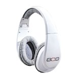 808 Over-The-Ear Stereo Headphones - Gloss White HPA88WHG