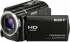 Sony HDR-XR160 3.3MP Digital Video Camera with Wide lens 42x Optical Zoom Camcorder Handycam SDHC/SDXC Compatible 1080P HD (Renewed)