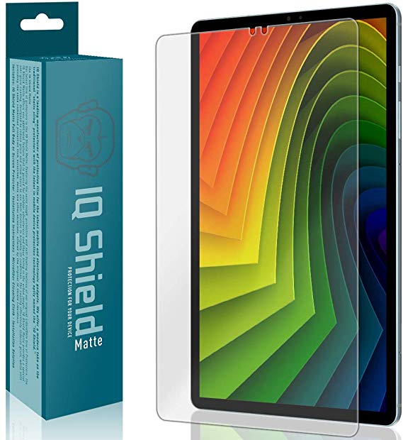 IQShield Matte Screen Protector Compatible with Samsung Galaxy Tab S6 10.5 inch (SM-T860, SM-T865) Anti-Glare Anti-Bubble Film