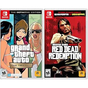 Grand Theft Auto: The Trilogy - Definitive Edition - Nintendo Switch and Red Dead Redemption - Complete Single Player Experiences